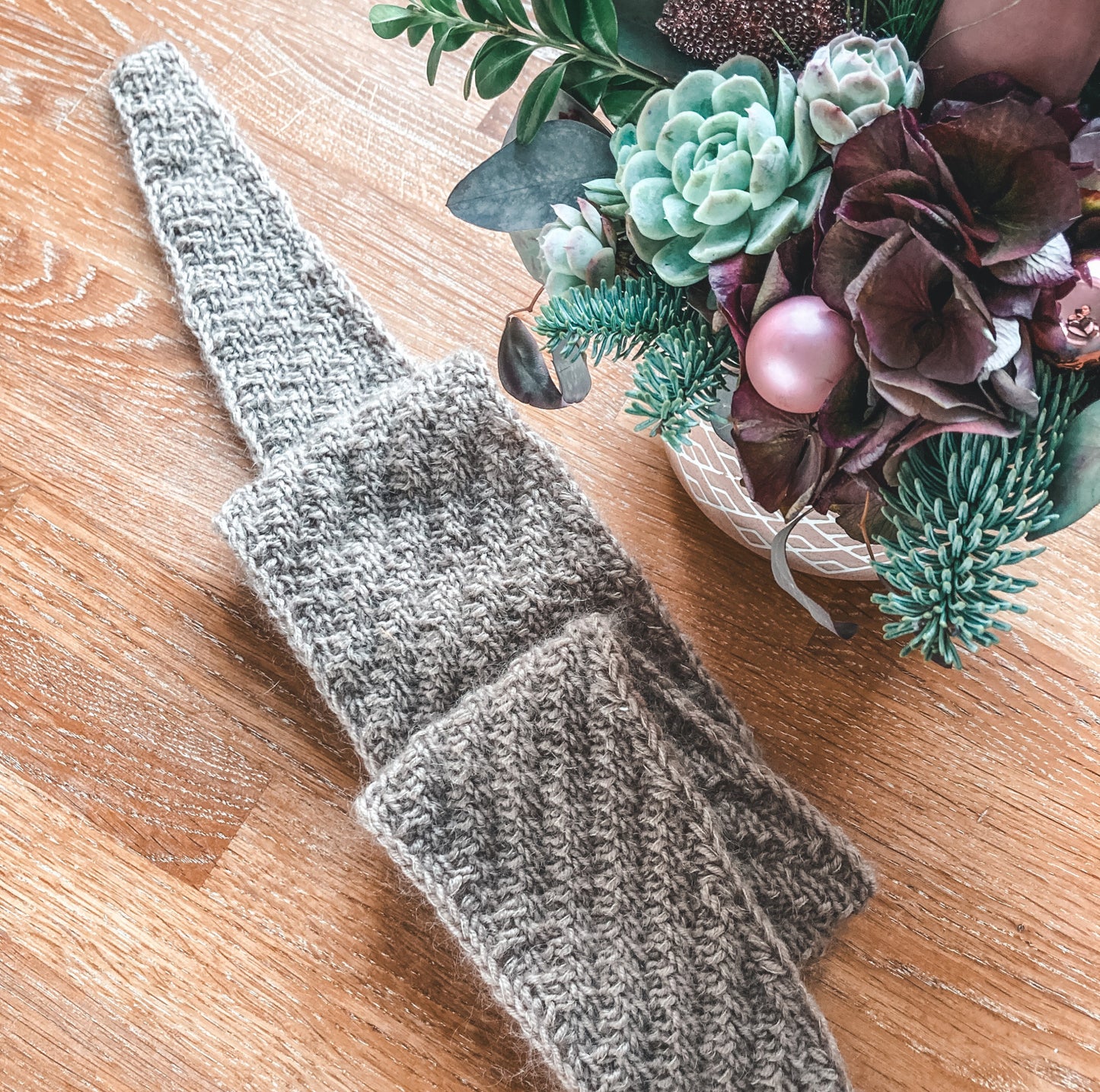 Fern Scarf - Strikkekit