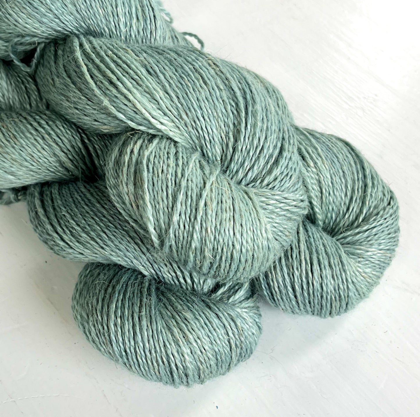 Seafoam Green - Silky Linen Baby DK