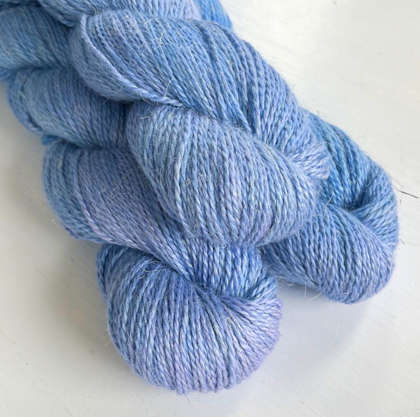 Cornflower Blue - Silky Linen Baby DK