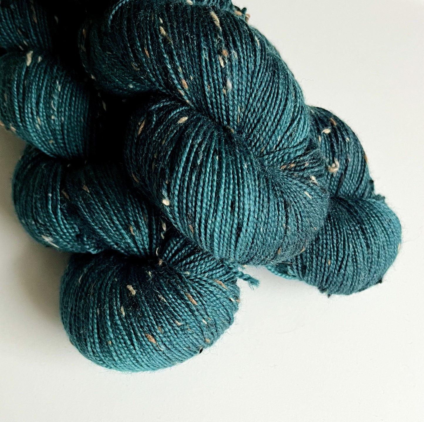 Deep Teal - Tweed